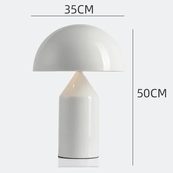 Afralia™ Designer Mushroom Desk Lamp LED Light for Bedroom