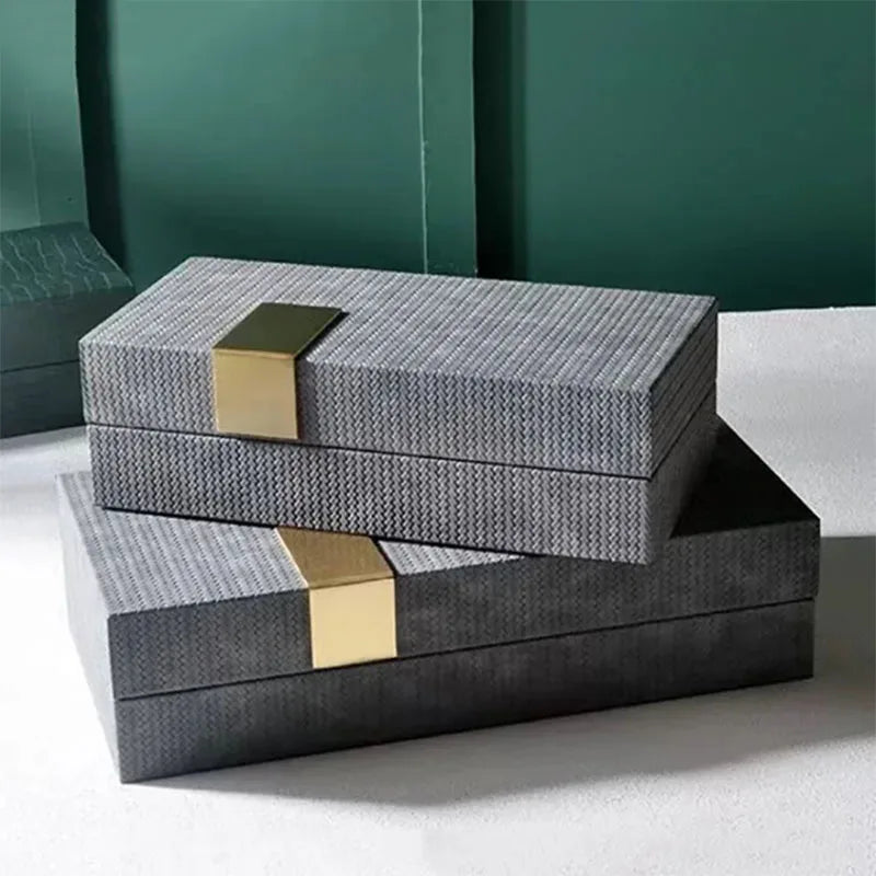 Afralia™ Leather Jewelry Box: Chic Storage Solution for Dresser or Desk