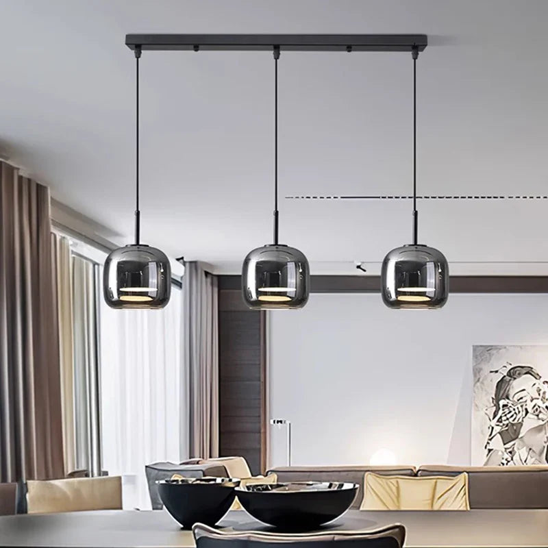 Afralia™ Modern LED Pendant Light Chandeliers for Living & Dining Room Lighting