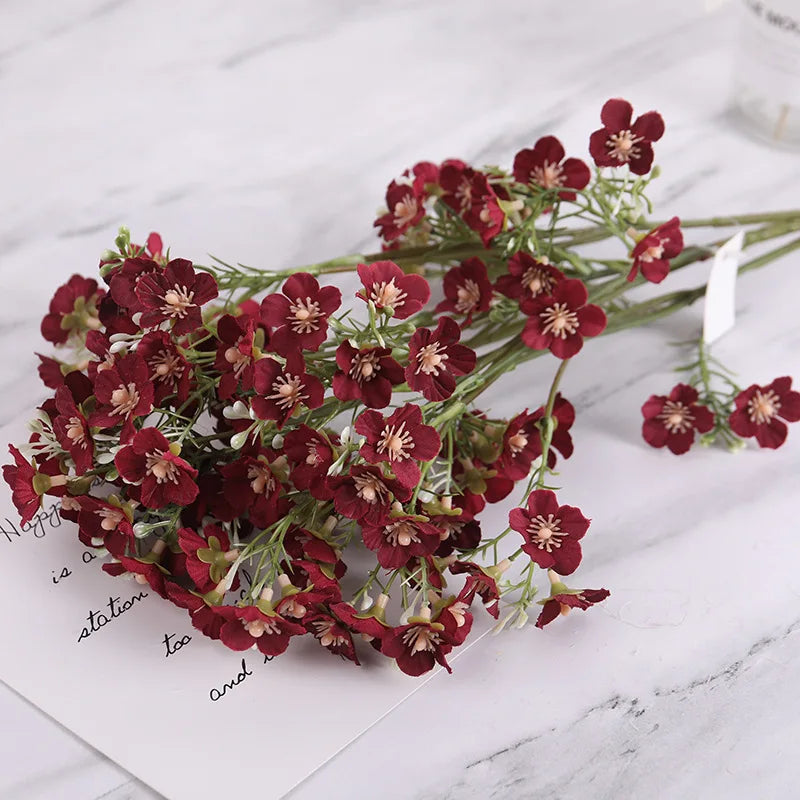 Afralia™ Imitation Flower Artificial Flowers Home Decoration Wedding Bouquet