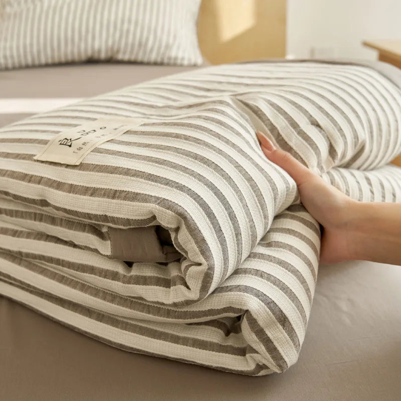 Afralia™ Jacquard Summer Quilt with Soya Fibre Filling - Soft, High-end Cotton Comforter