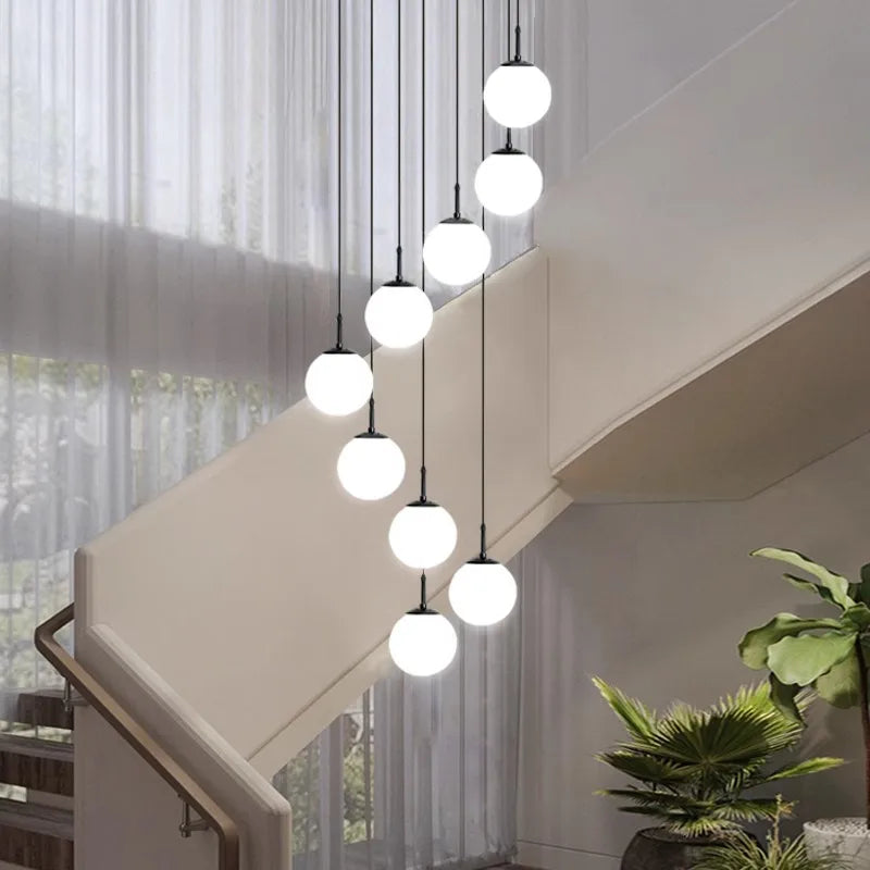 Afralia™ Modern Pendant Light: Indoor LED Chandelier for Dining Room & Home Decor