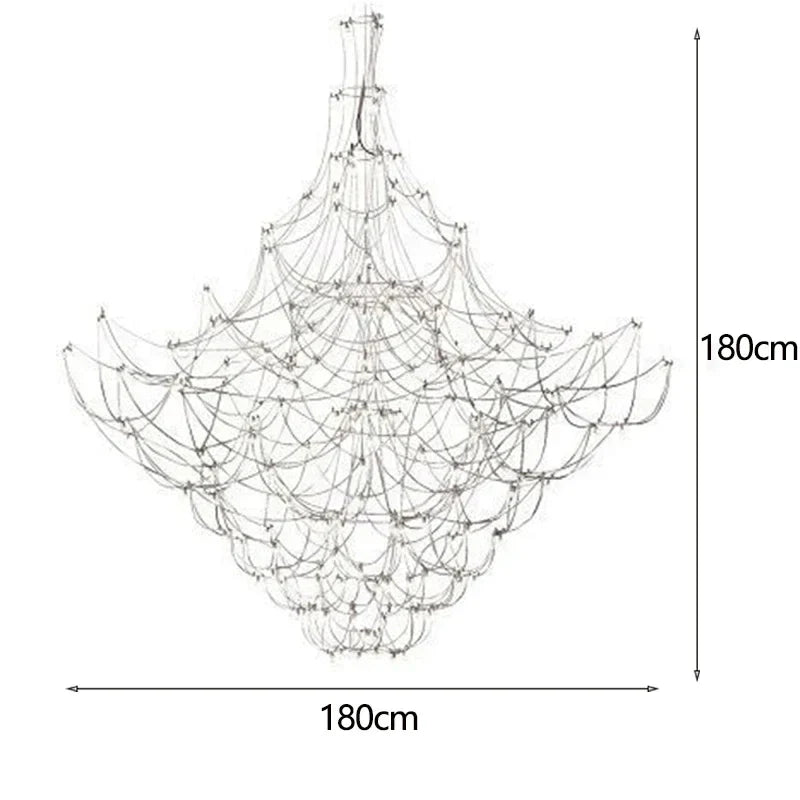 Afralia™ Starry Fireflies LED Branches Lamp for Duplex Townhouse Living Room