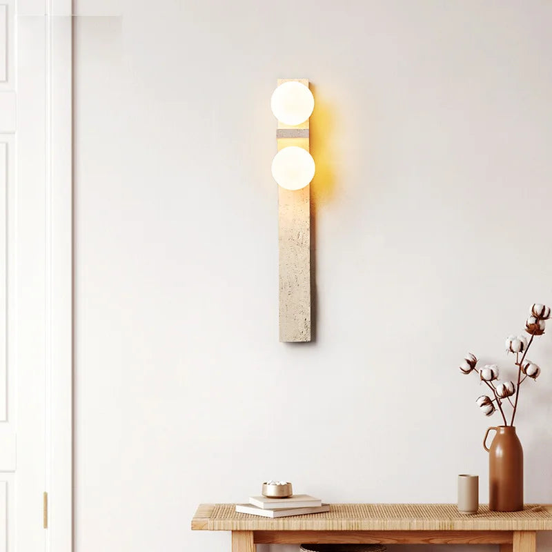 Afralia™ Nordic Brass Marble Wall Sconce for Modern Indoor Lighting