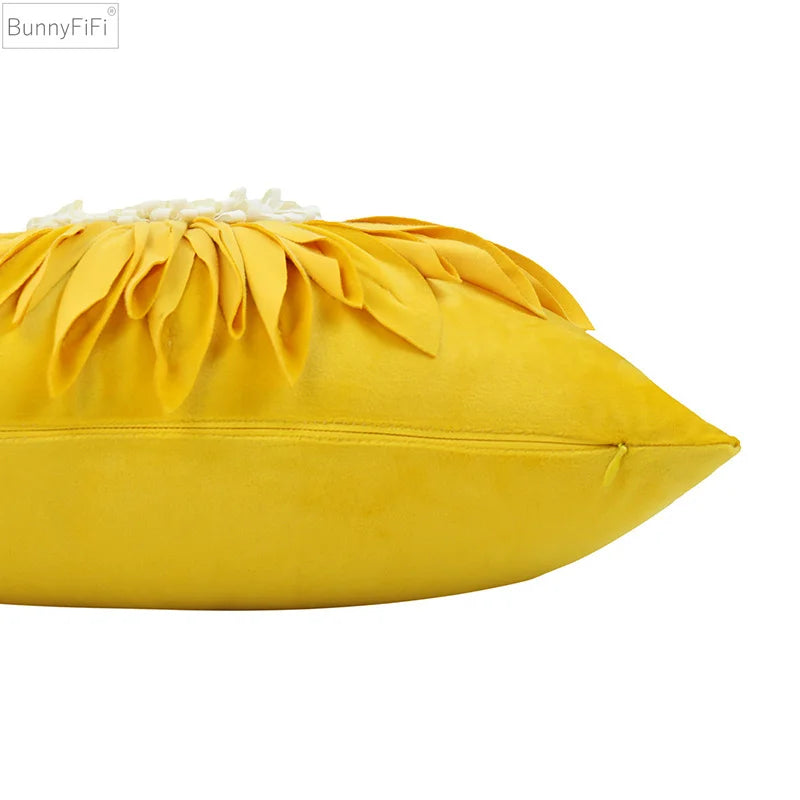 Afralia™ Floral 3D Soft Cushion Covers for Home Decor, Set of 2