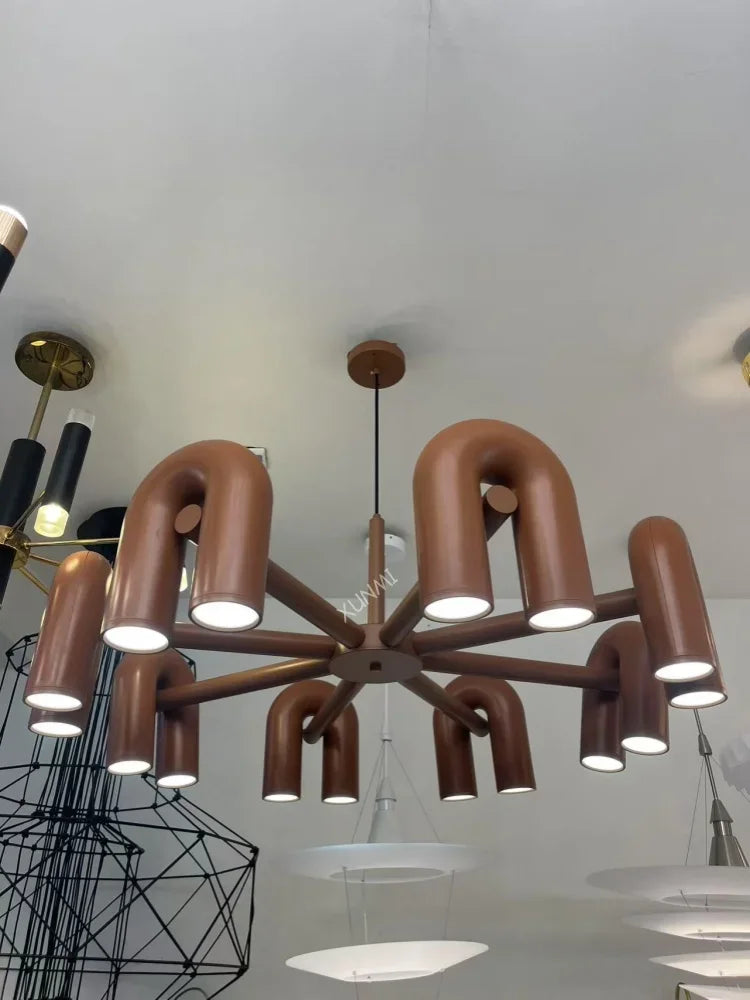 Afralia™ Nordic Chandelier: Adjustable Pendant Lights, Ceiling Hanging Lamp