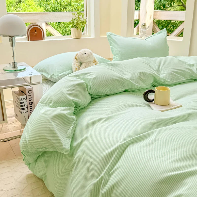 Afralia Checkerboard Pattern Duvet Cover Set - Stylish and Cozy Bedding Kit for Bedroom