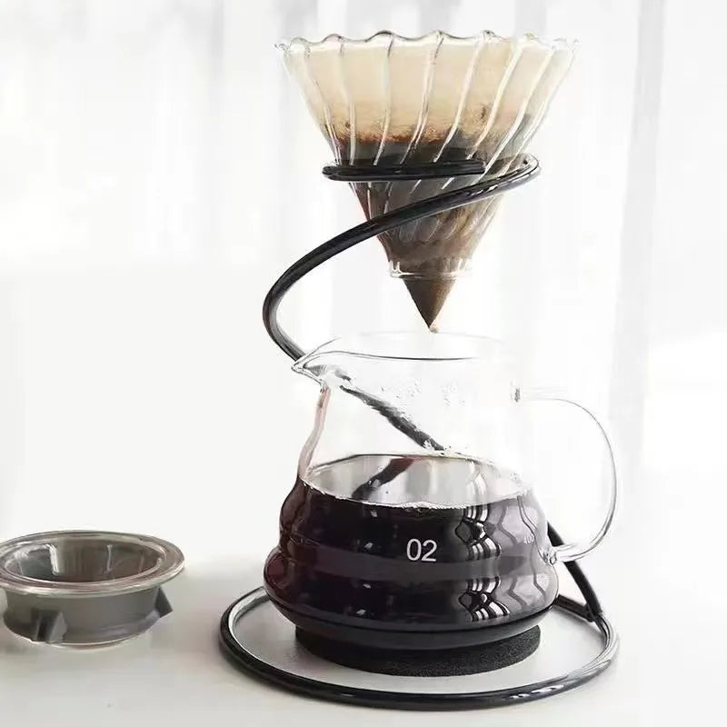 Afralia™ Coffee Barista Set - Drip Filter Espresso Tools Funnel Holder for Cafe