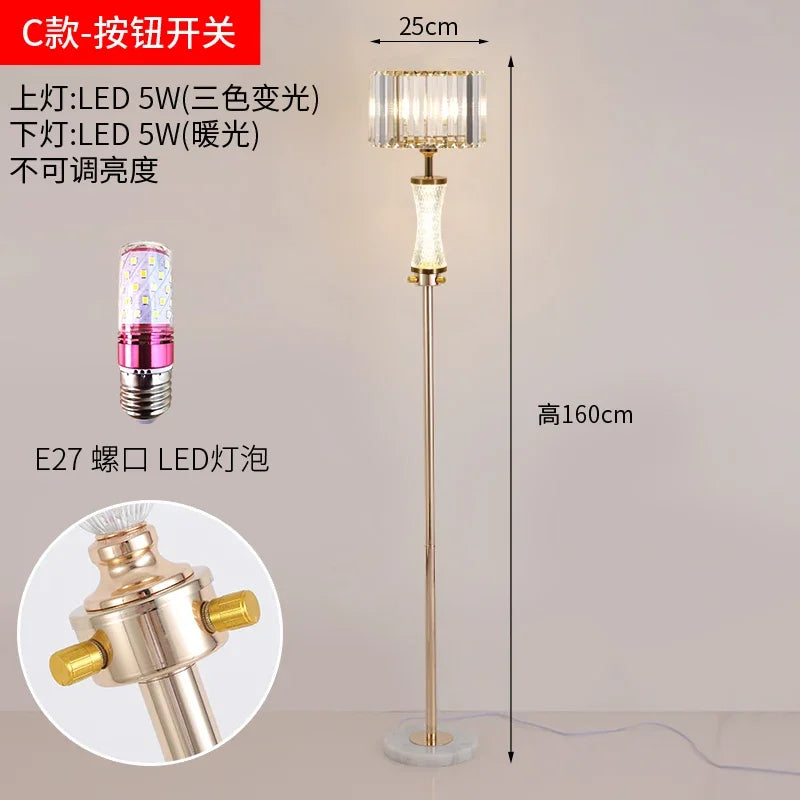 Afralia™ Crystal Desk Lamp: Modern High-End Decorative Bedside Light