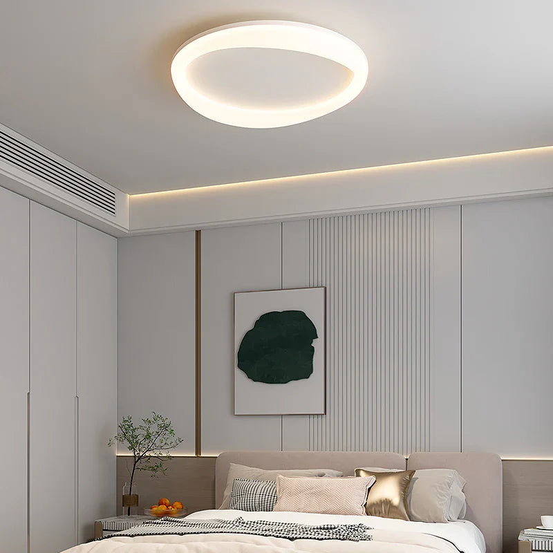 Afralia™ Cloud Ceiling Light: Simple Modern Intelligent Nordic Design for Bedroom and Living Room