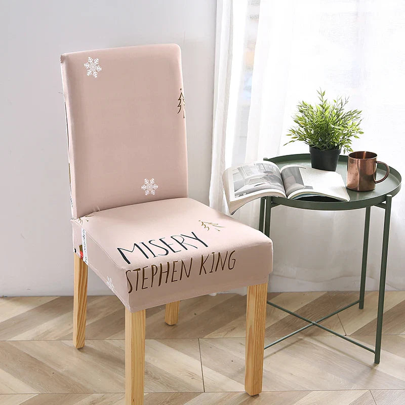 Afralia™ Stretch Print Chair Cover - Elastic Seat Slipcover