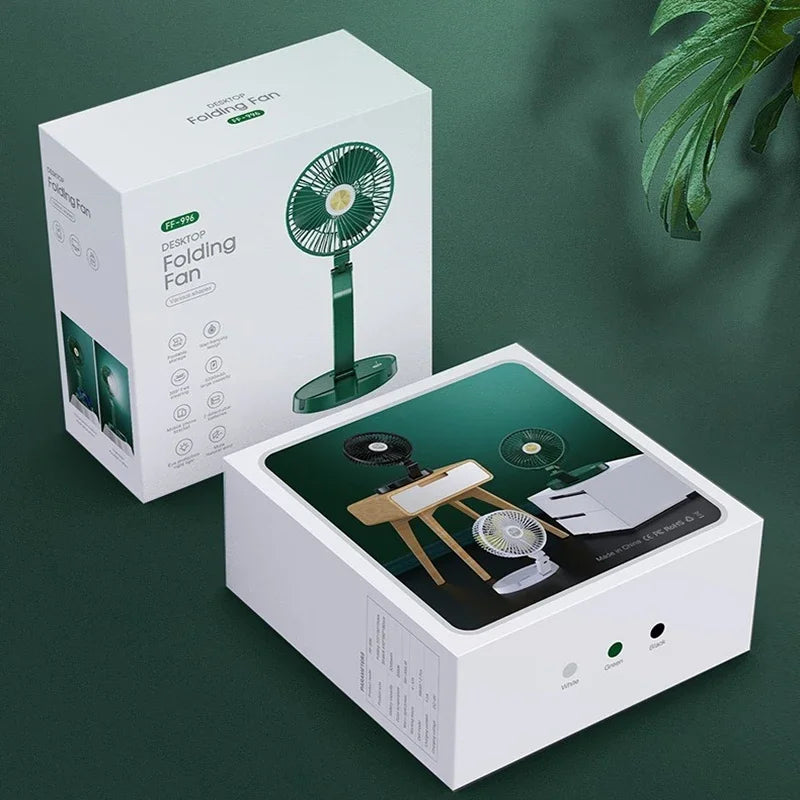 Afralia™ LED Desk Lamp with Fan, Reading Light, Bedside Table Lamp