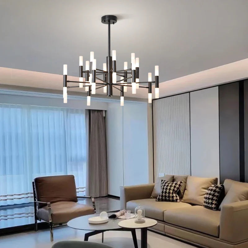 Afralia™ Modern LED Nordic Branch Chandelier for Living Room and Bedroom