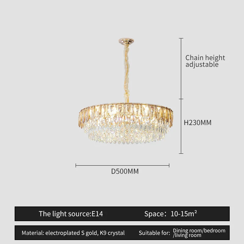 Afralia™ Crystal Chandelier: Modern Luxury Lighting for Home, Hotel, Restaurant