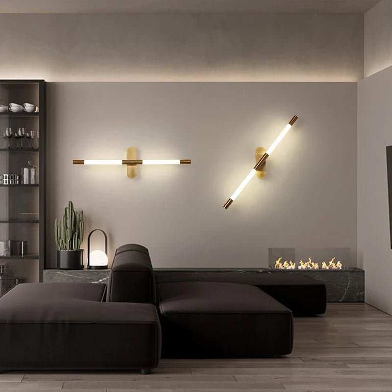 Afralia™ Rotatable LED Wall Lamp for Modern Lighting Ambiance