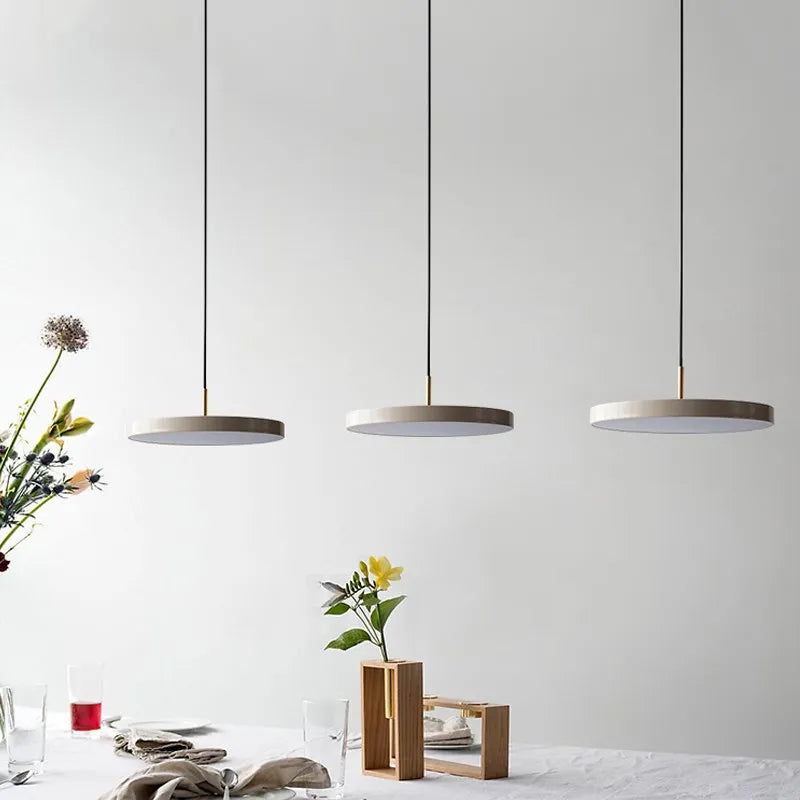 Afralia™ LED Pendant Light: Iron, Black, White, Blue, Dining, Bedroom, Living, Study, Indoor.