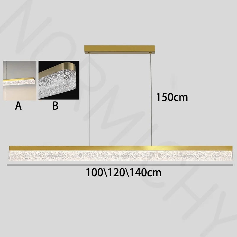 Afralia™ LED Pendant Chandelier for Stylish Bedroom Decor