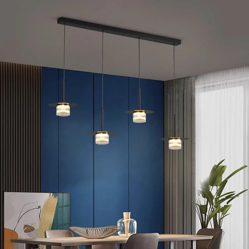 Afralia™ Modern LED Pendant Chandeliers for Living & Dining Room Lighting