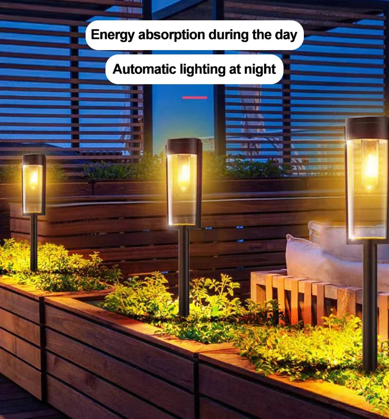 Afralia™ Solar RGB Garden Lights: Waterproof, Warm Light for Courtyard, Lawn, Backyard.