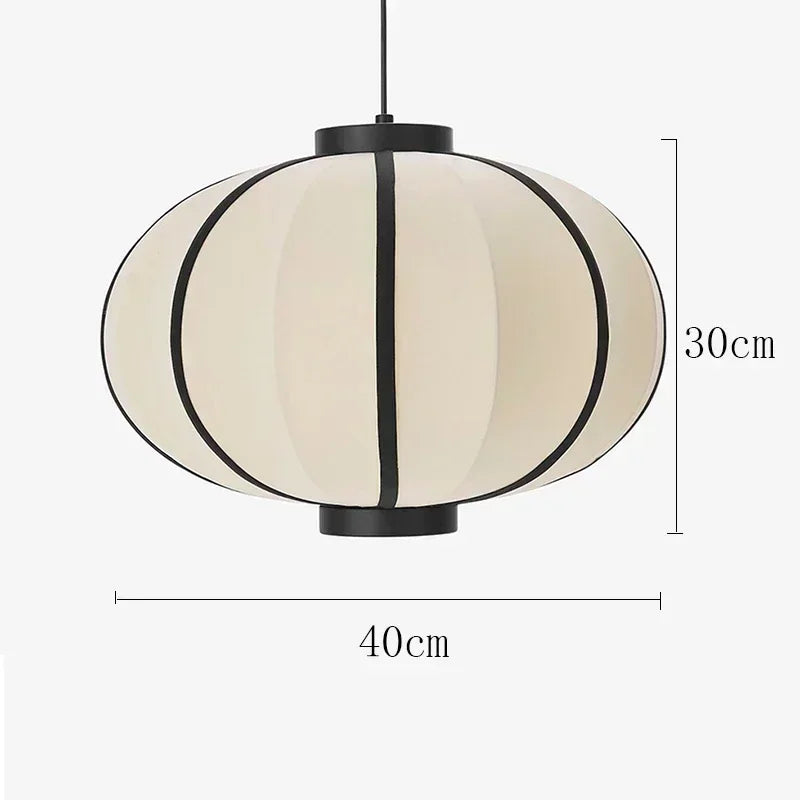 Afralia™ Japanese Umbrella Pendant Lamp - LED Ceiling Lantern for Living Room Bedroom Office