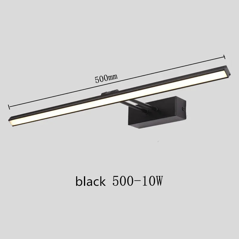 Afralia™ LED Bathroom Vanity Mirror Light for Waterproof Makeup with Wall Sconces