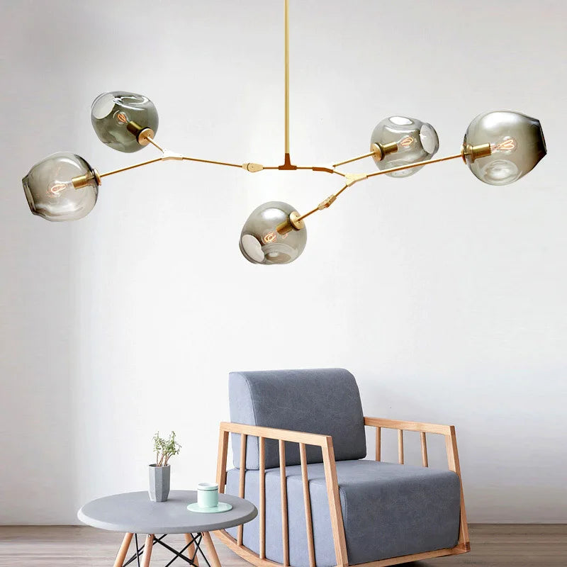 Afralia™ Glass Pendant Lights: Nordic Modern Design for Bar, Dining, Living Room