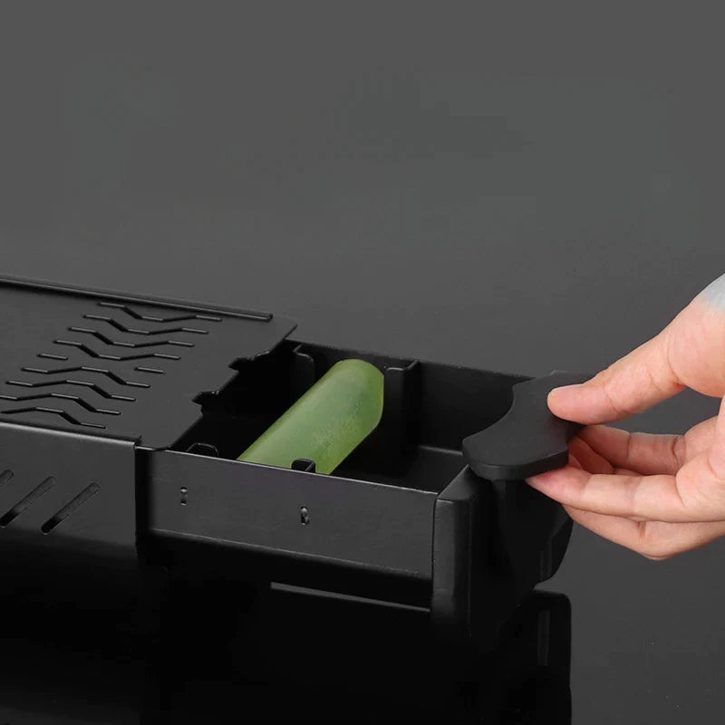 Afralia™ Espresso Knockbox Grounds Bin & Barista Tamping Station Tray