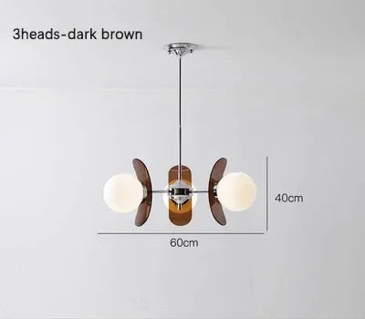 Afralia™ Medieval Glass Chandelier: Bauhaus Suspension Pendant Lamp for Dining Table