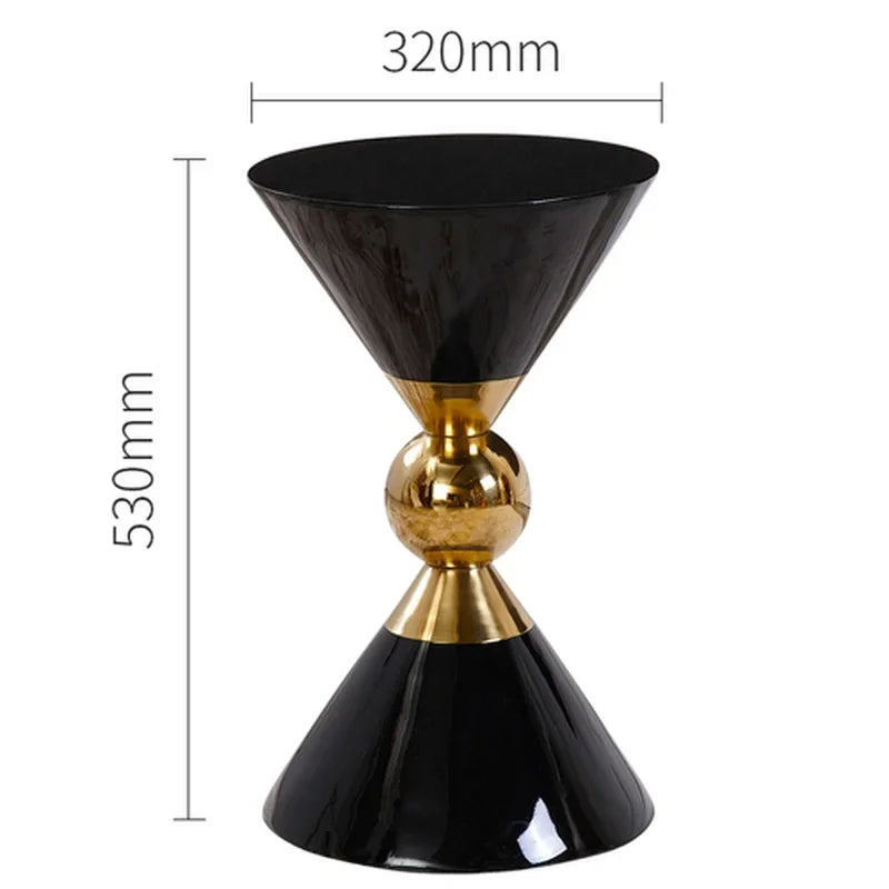 Afralia™ Nordic Modern Round Coffee Table Simple Creative Fashion Luxury Living Room Corner Tables