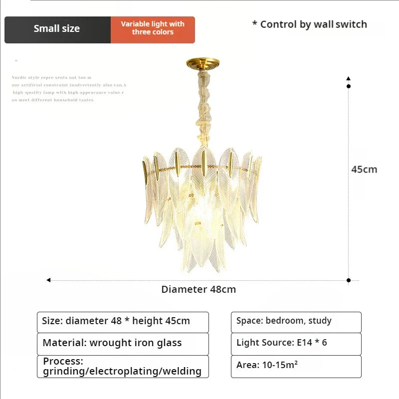Afralia™ Post-Modern Light Luxury Chandelier for Living Room, Dining Room, and Bedroom