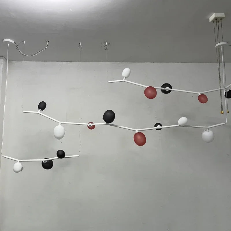 Afralia™ Glass Branch Chandelier: LED Home Decor Lighting for Living Room & Dining Table