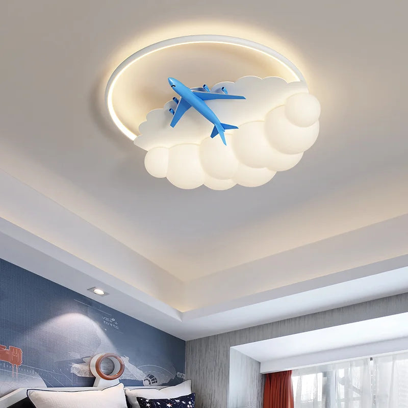 Afralia™ LED Airplane Chandelier Lights for Modern Home Decor & Indoor Lighting