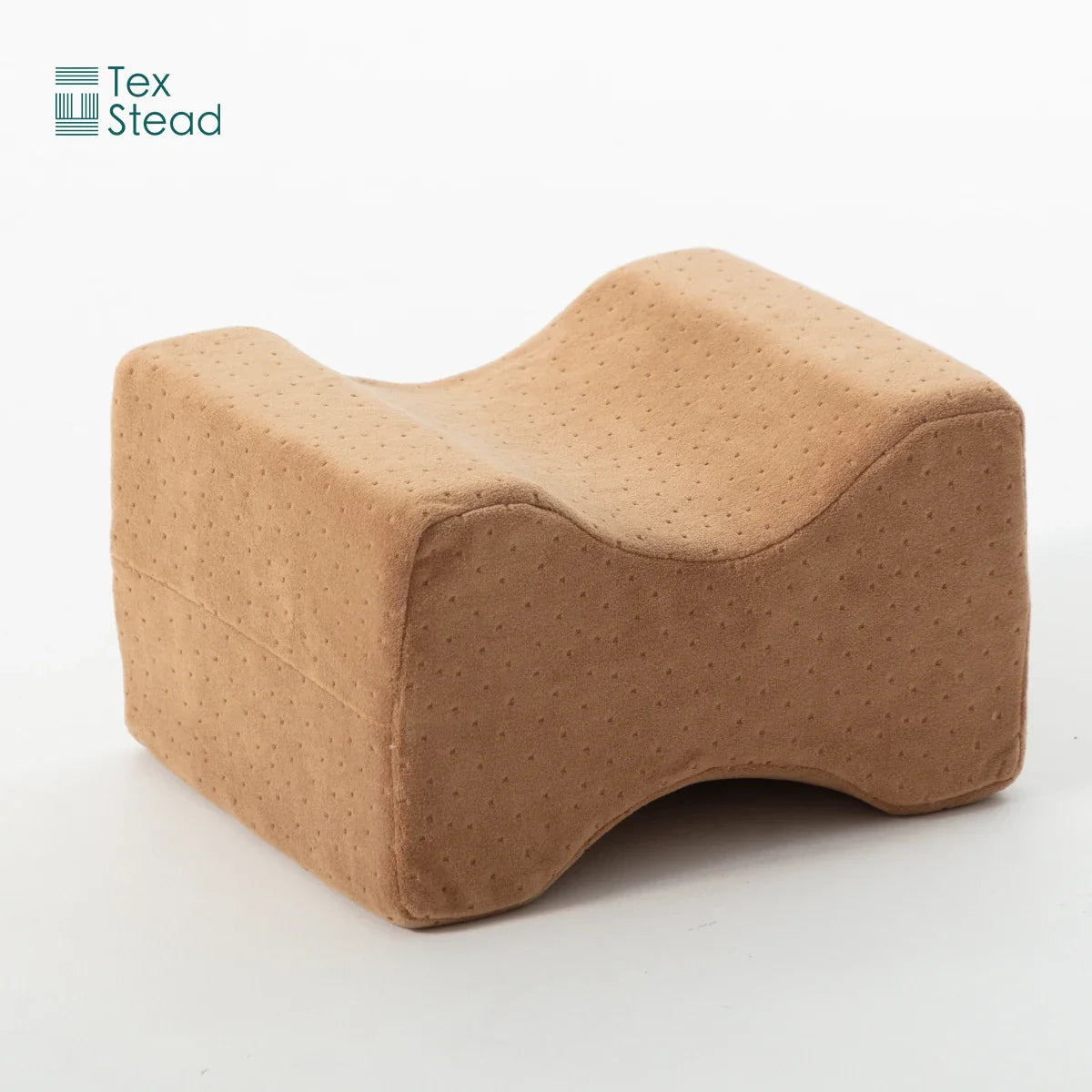 Afralia™ Memory Foam Knee Pillow for Side Sleepers, Spine Alignment & Leg Blood Circulation.