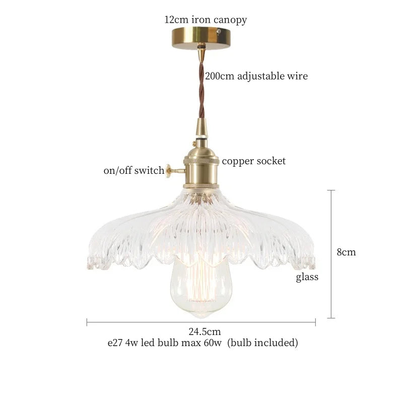 Afralia™ Glass LED Pendant Lights: Modern Minimalist Nordic Style for Home Decor