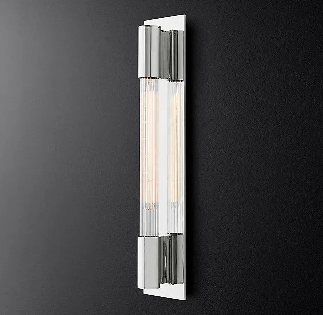 Afralia™ Luxury LED Wall Lamp: Copper/Chrome/Black Retro Decor Sconce