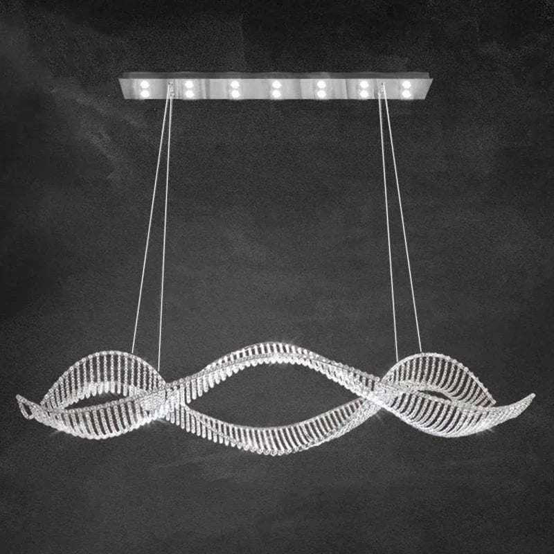 Afralia™ LED Pendant Chandelier Light for Living and Dining Room Decor