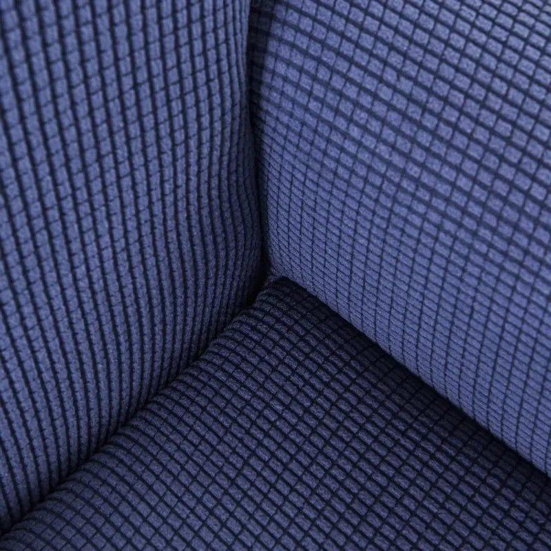 Afralia™ Fleece Thick Chair Cover Solid Color Stretch Sofa Slipcover
