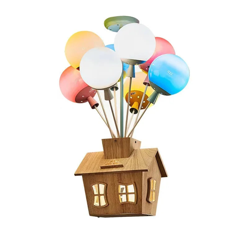 Afralia™ Princess Room Balloon Chandelier - Creative Nordic Ceiling Light