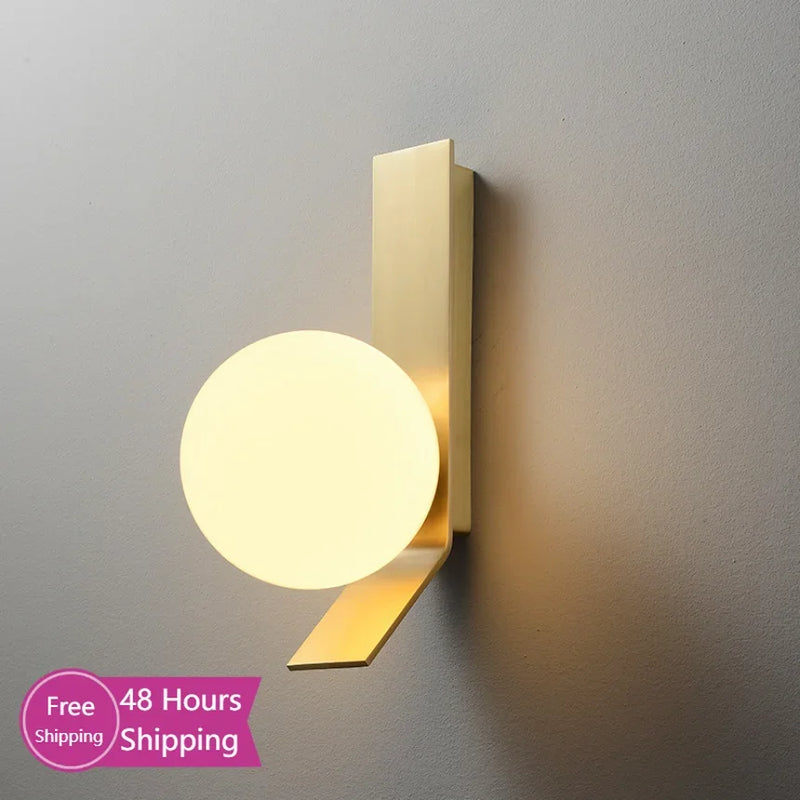 Afralia™ Modern Bedroom Wall Lamp Sconce Light for Hotel Restaurant Living Room