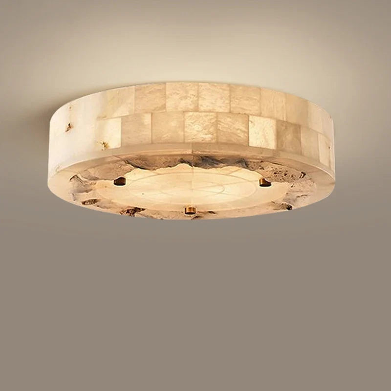 Afralia™ Marble Ceiling Lamp 30CM 40CM Bedroom Living Dining Room Pendant Light