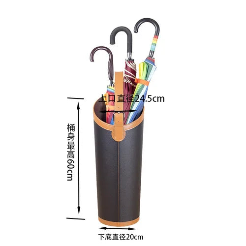Afralia™ Umbrella Holder Organizer Stand for Home - Floor Rack Storage Bucket
