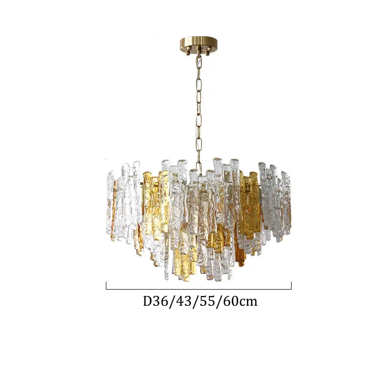 Afralia™ Modern Luxury LED Chandelier Pendant Ceiling Light for Home Decor