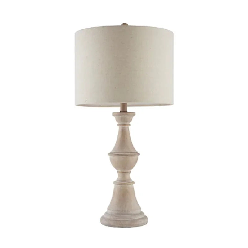 Afralia™ Wood Art Fabric Retro Country Style Table Lamp living Udy Personality Floor Lamps