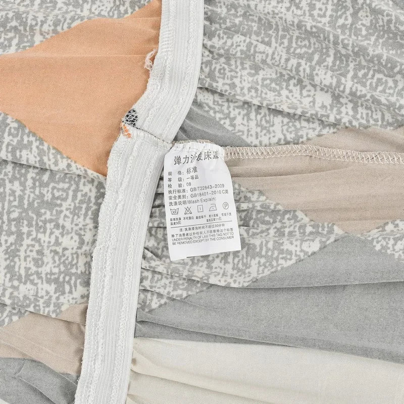 Afralia™ Elastic Armless Futon Sofa Cover Slipcovers