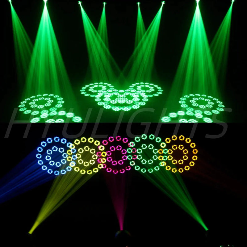 Afralia™ 180W Moving Head Light with Prisms, Gobos, Colors, Discharge, and 3DLens