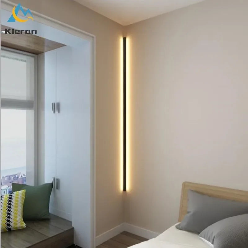 Afralia™ Nordic Style LED Wall Lamp for Modern Living Room Decor