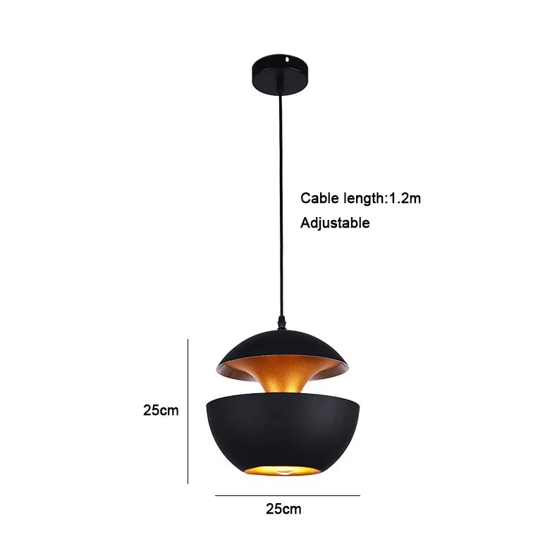 Afralia™ Nordic LED Chandelier Pendant Light for Home Indoor Decor