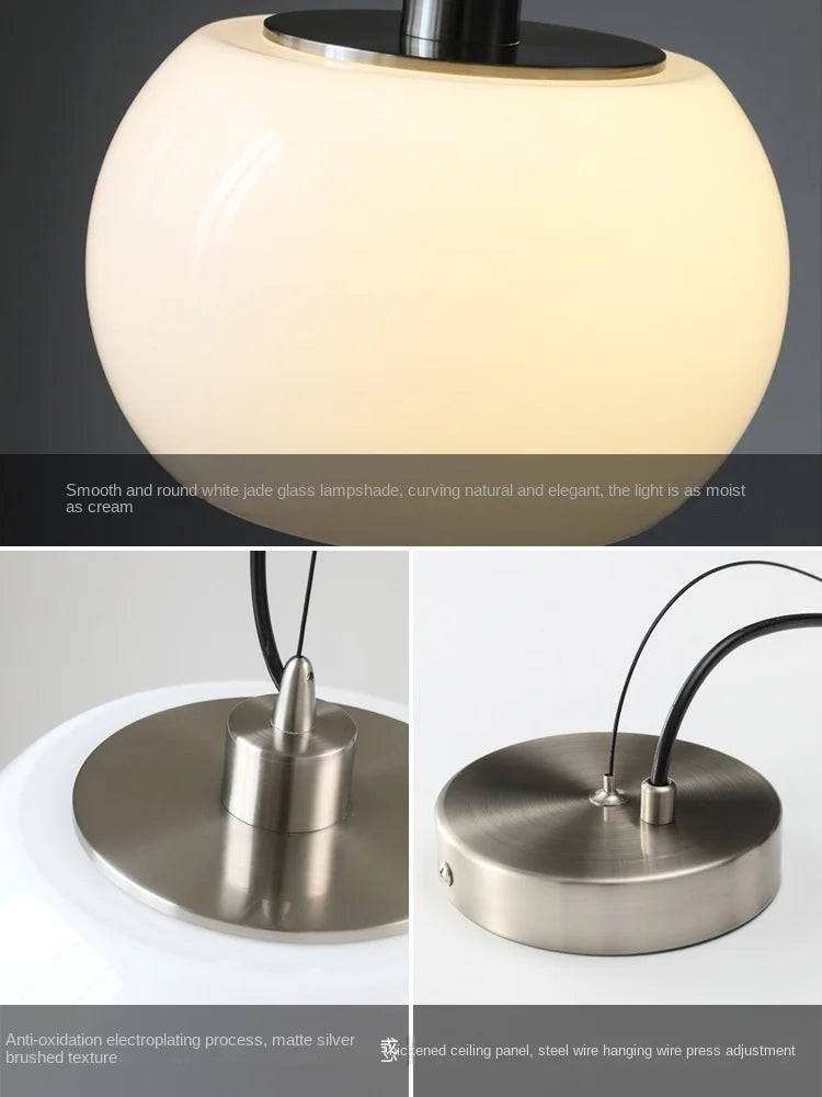 Afralia™ Glass Pendant Lights - Vintage Nordic Restaurant Luminaires
