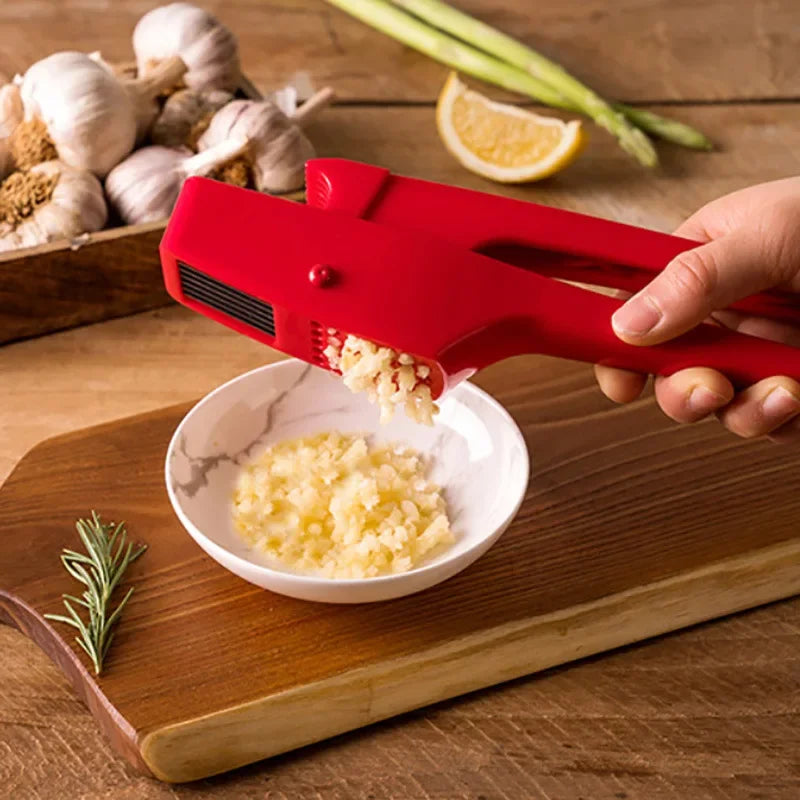 Afralia™ Garlic Crusher: Multi-Functional Manual Press & Grinder