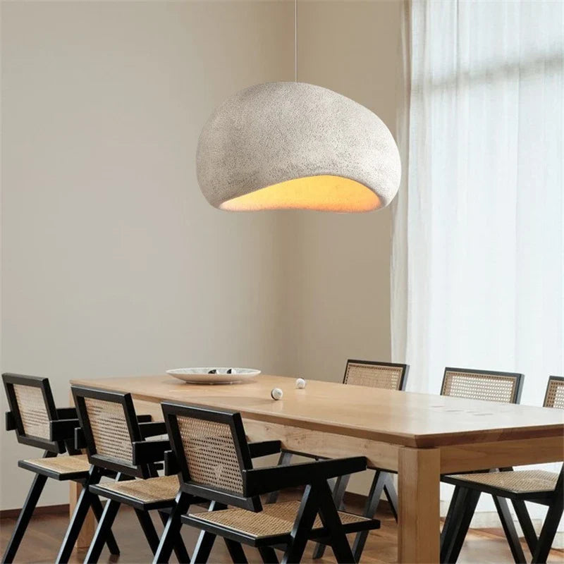 Afralia™ Cobblestone Pendant Lights: Nordic Vintage LED Dining Room Art Deco Fixtures